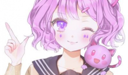 紫色动漫,梦幻色彩中的青春旋律